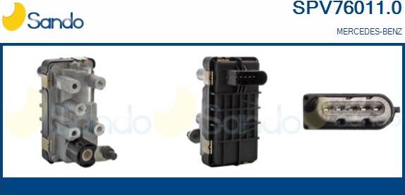 Sando SPV76011.0 - Клапан регулювання тиск наддуву autocars.com.ua