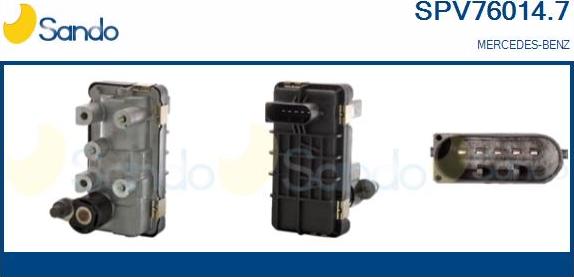 Sando SPV76014.7 - Клапан регулювання тиск наддуву autocars.com.ua