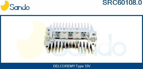 Sando SRC60108.0 - Выпрямитель, генератор autodnr.net