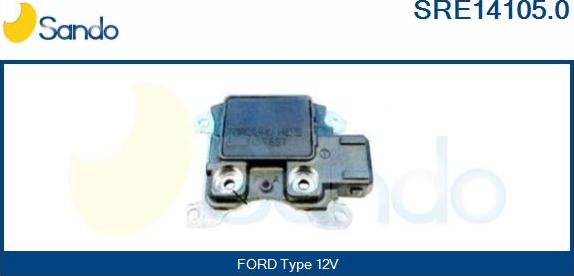 Sando SRE14105.0 - Регулятор напруги генератора autocars.com.ua