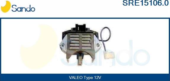 Sando SRE15106.0 - Регулятор напруги генератора autocars.com.ua