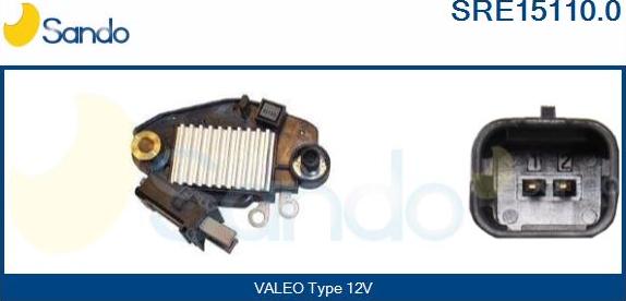 Sando SRE15110.0 - Регулятор напруги генератора autocars.com.ua