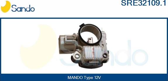 Sando SRE32109.1 - Регулятор напруги генератора autocars.com.ua