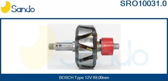 Sando SRO10031.0 - Ротор, генератор autodnr.net