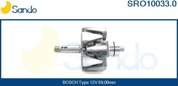 Sando SRO10033.0 - Ротор, генератор autodnr.net