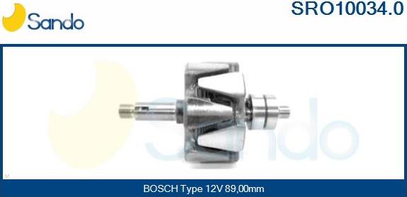 Sando SRO10034.0 - Ротор, генератор autodnr.net