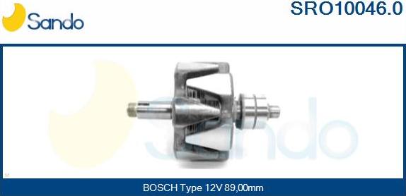 Sando SRO10046.0 - Ротор, генератор autodnr.net