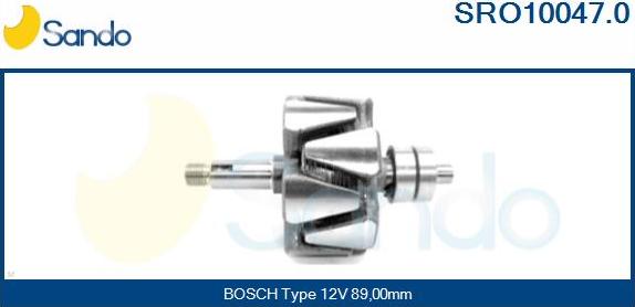 Sando SRO10047.0 - Ротор, генератор autodnr.net