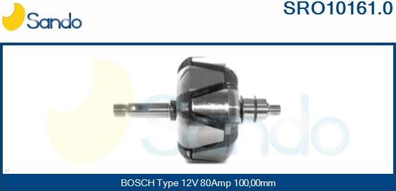 Sando SRO10161.0 - Ротор, генератор autodnr.net