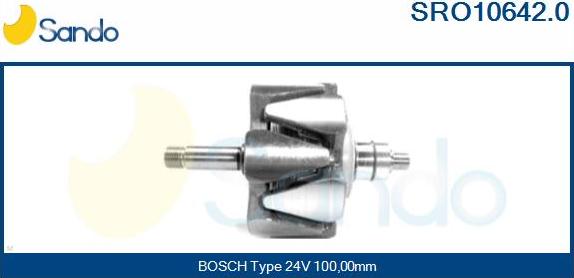 Sando SRO10642.0 - Ротор, генератор autodnr.net