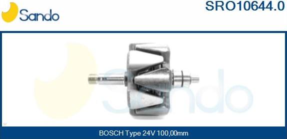 Sando SRO10644.0 - Ротор, генератор autodnr.net