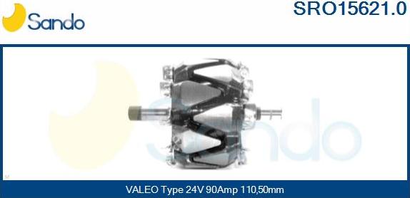 Sando SRO15621.0 - Ротор, генератор autodnr.net