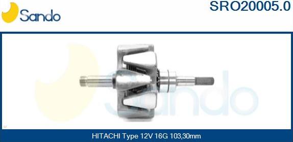 Sando SRO20005.0 - Ротор, генератор autodnr.net