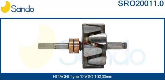 Sando SRO20011.0 - Ротор, генератор autodnr.net