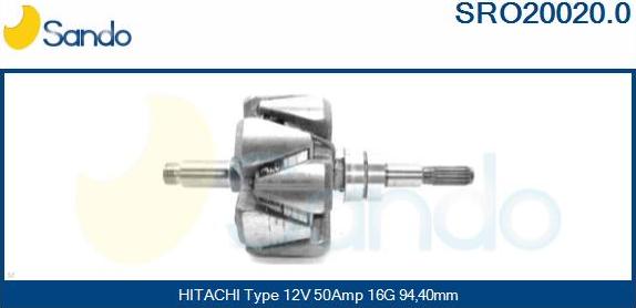 Sando SRO20020.0 - Ротор, генератор autodnr.net