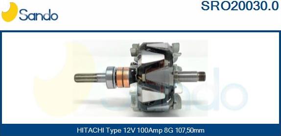 Sando SRO20030.0 - Ротор, генератор autodnr.net
