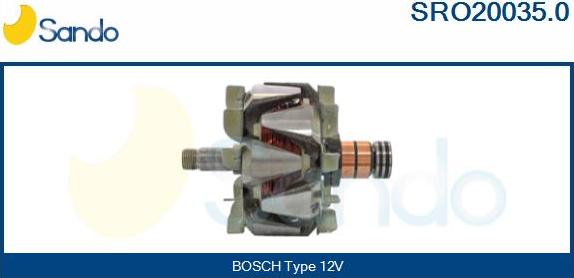 Sando SRO20035.0 - Ротор, генератор autodnr.net