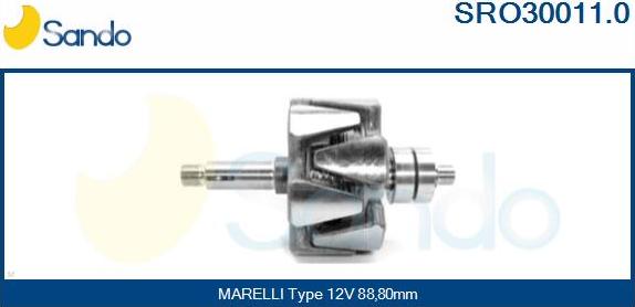 Sando SRO30011.0 - Ротор, генератор autodnr.net