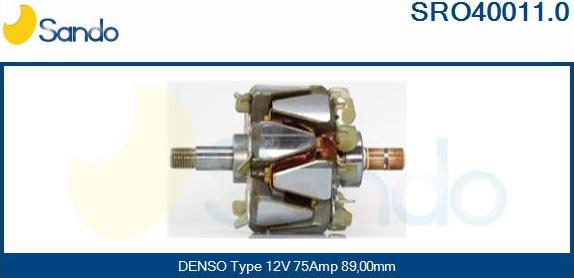 Sando SRO40011.0 - Ротор, генератор autodnr.net