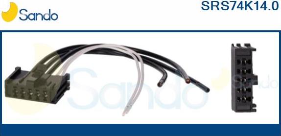 Sando SRS74K14.0 - Комплект проводів, тепловентилятор салону (сис-ма подогр.дв) autocars.com.ua
