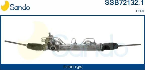 Sando SSB72132.1 - Рульовий механізм, рейка autocars.com.ua