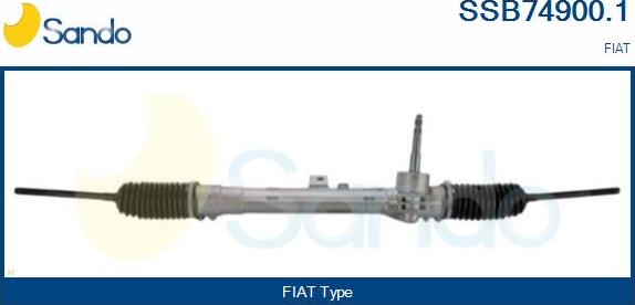 Sando SSB74900.1 - Рульовий механізм, рейка autocars.com.ua