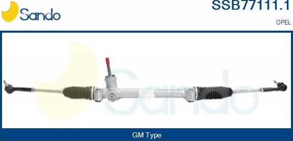 Sando SSB77111.1 - Рулевой механизм, рейка autodnr.net