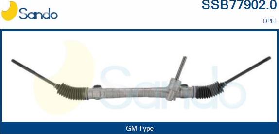 Sando SSB77902.0 - Рульовий механізм, рейка autocars.com.ua