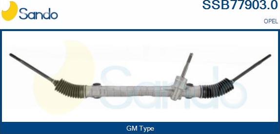 Sando SSB77903.0 - Рулевой механизм, рейка autodnr.net