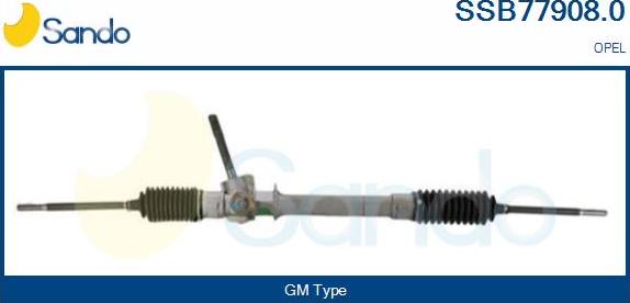 Sando SSB77908.0 - Рулевой механизм, рейка autodnr.net