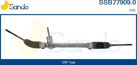 Sando SSB77909.0 - Рульовий механізм, рейка autocars.com.ua