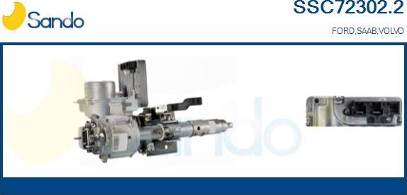 Sando SSC72302.2 - Рульова колонка autocars.com.ua
