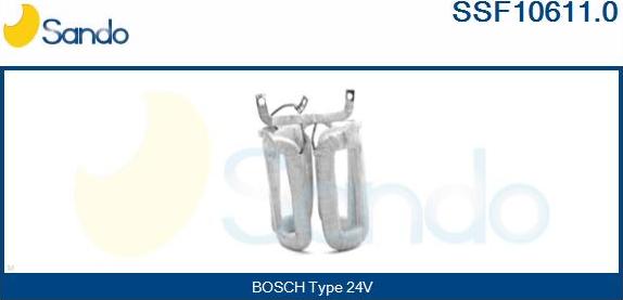 Sando SSF10611.0 - Обмотка возбуждения, стартер autodnr.net