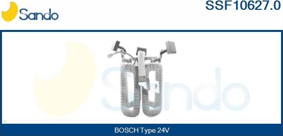 Sando SSF10627.0 - Обмотка возбуждения, стартер autodnr.net
