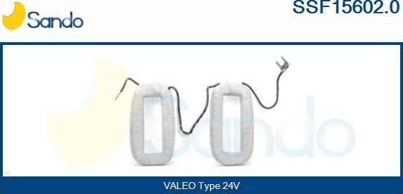 Sando SSF15602.0 - Обмотка збудження, стартер autocars.com.ua