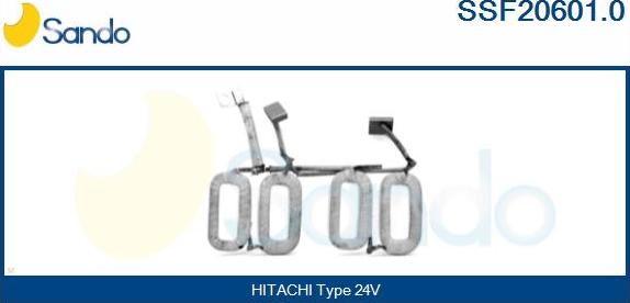 Sando SSF20601.0 - Обмотка возбуждения, стартер autodnr.net
