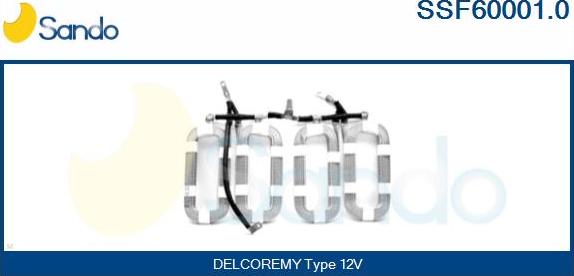 Sando SSF60001.0 - Обмотка возбуждения, стартер autodnr.net