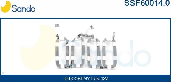 Sando SSF60014.0 - Обмотка возбуждения, стартер autodnr.net