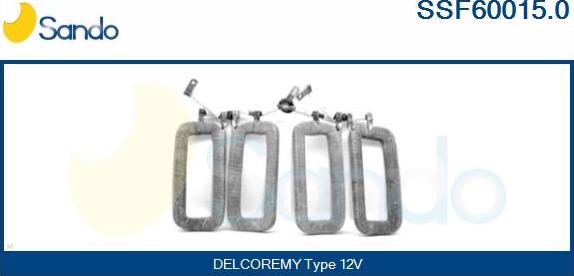Sando SSF60015.0 - Обмотка возбуждения, стартер autodnr.net