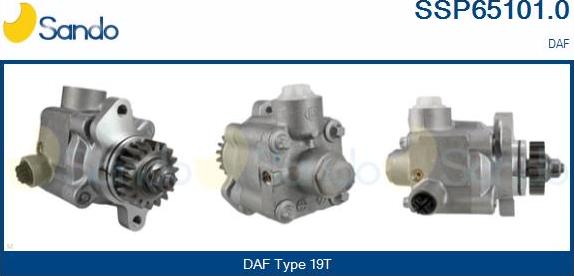 Sando SSP65101.0 - Гидравлический насос, рулевое управление, ГУР autodnr.net