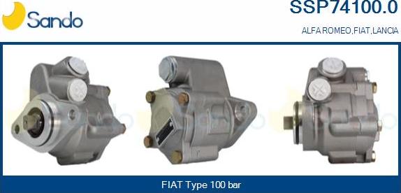 Sando SSP74100.0 - Гидравлический насос, рулевое управление, ГУР autodnr.net