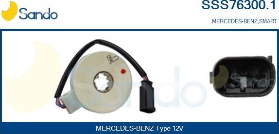 Sando SSS76300.1 - Датчик кута повороту руля autocars.com.ua
