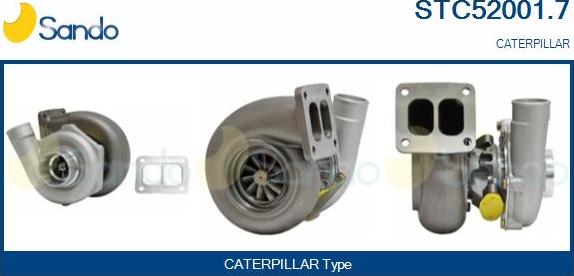 Sando STC52001.7 - Компресор, наддув autocars.com.ua