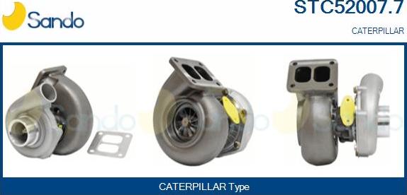 Sando STC52007.7 - Компресор, наддув autocars.com.ua