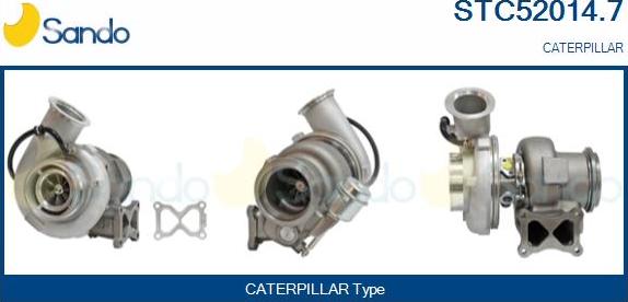 Sando STC52014.7 - Компресор, наддув autocars.com.ua