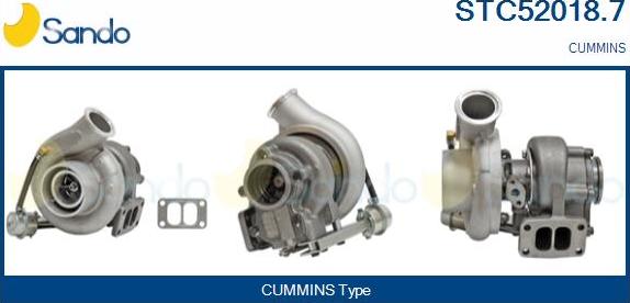 Sando STC52018.7 - Компресор, наддув autocars.com.ua