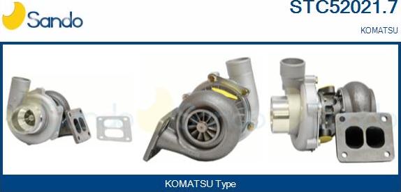 Sando STC52021.7 - Компресор, наддув autocars.com.ua