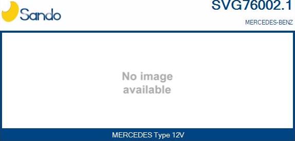 Sando SVG76002.1 - Клапан повернення ОГ autocars.com.ua
