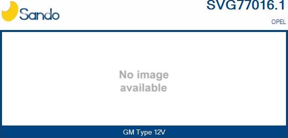 Sando SVG77016.1 - Клапан повернення ОГ autocars.com.ua