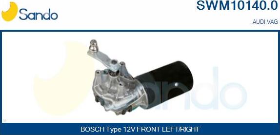 Sando SWM10140.0 - Двигун склоочисника autocars.com.ua